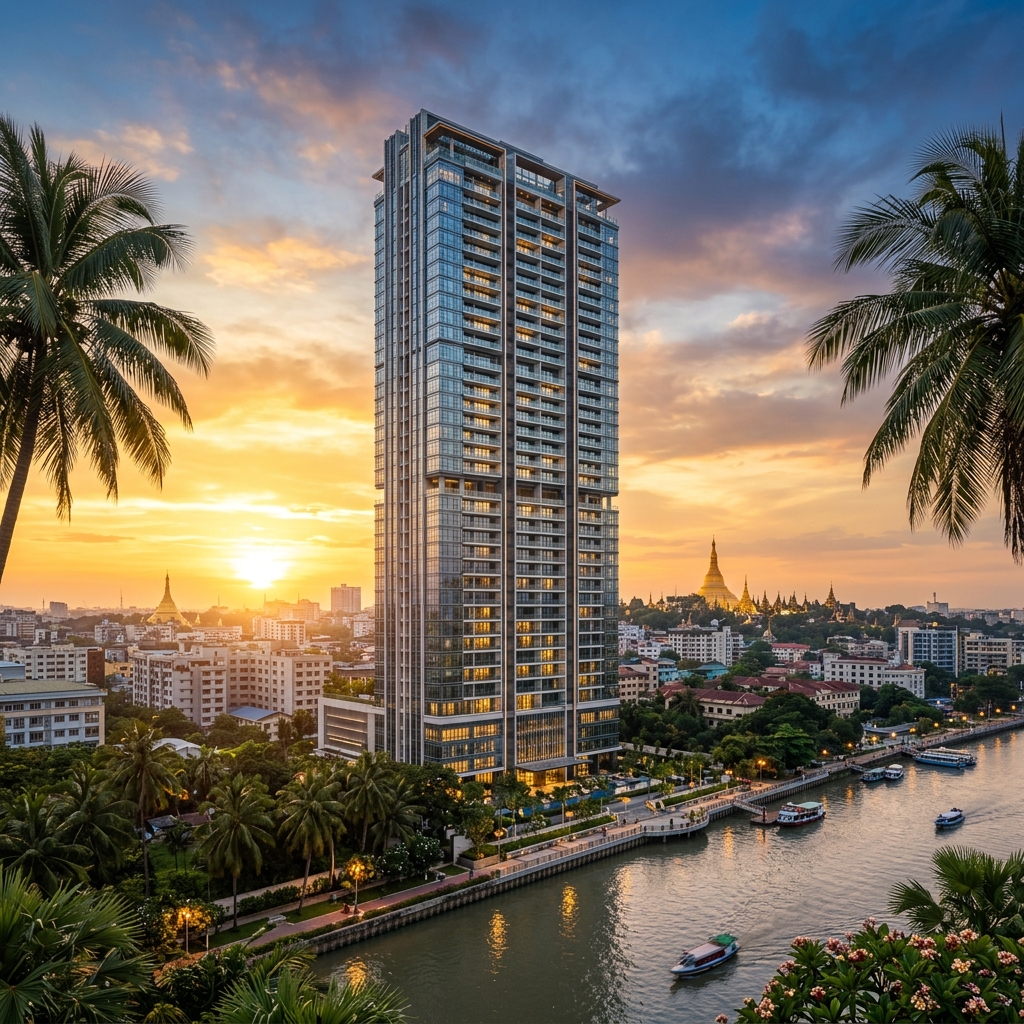 Yangon modern residential building – Easy Estate