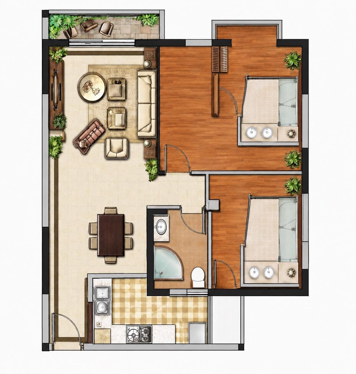 Kanbae Tower Condo Block C 12F 6